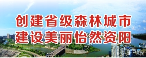 免费看肏屄的网站创建省级森林城市 建设美丽怡然资阳